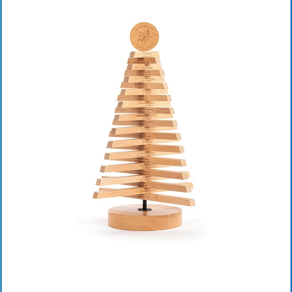 Christmas advent tree activity